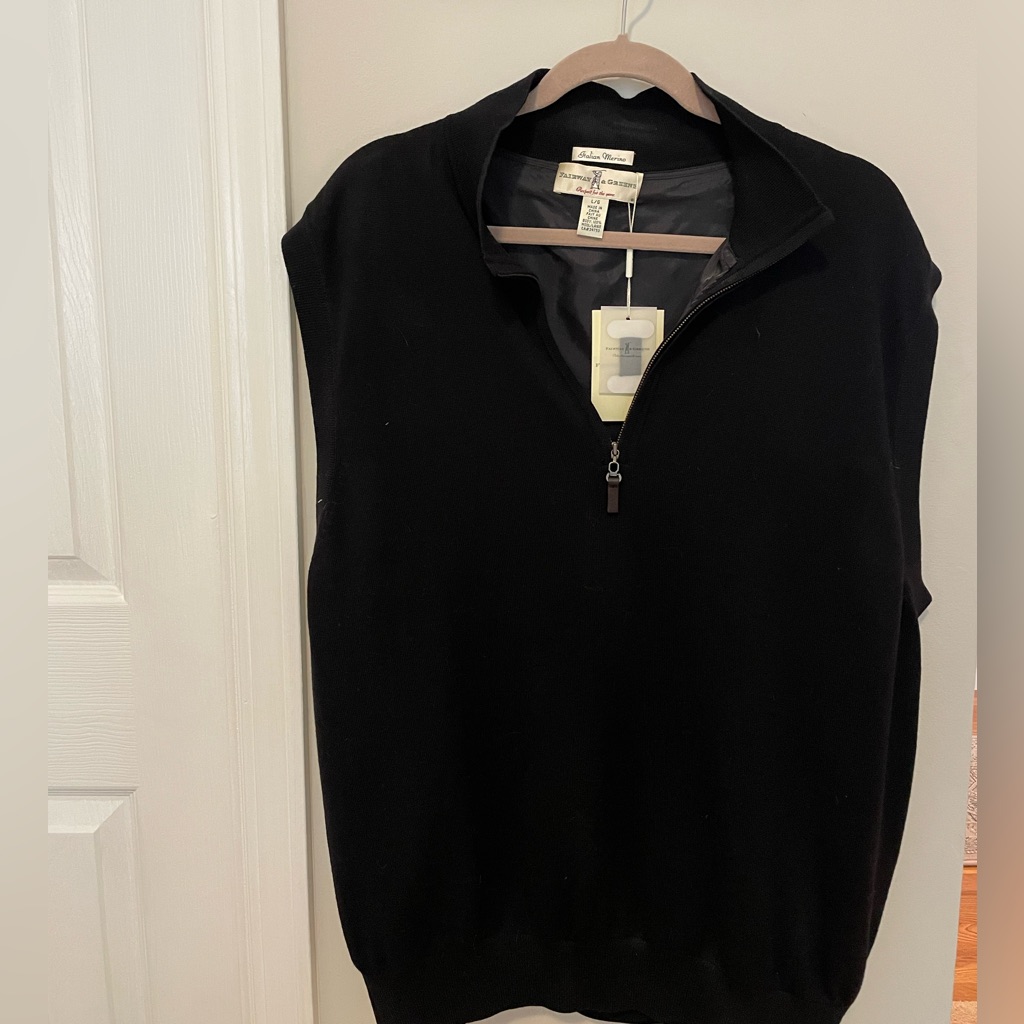 Mens Fairway  Greene Golf VestNwt